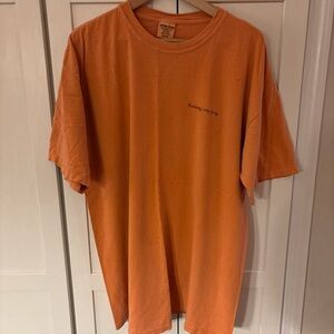 Orange Graphic Malibu Rum T-Shirt